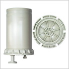 Chemical filter housing