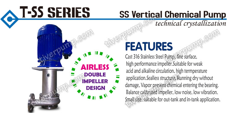 Stainless Steel Vertical Pump, Titanium Vertical Pump